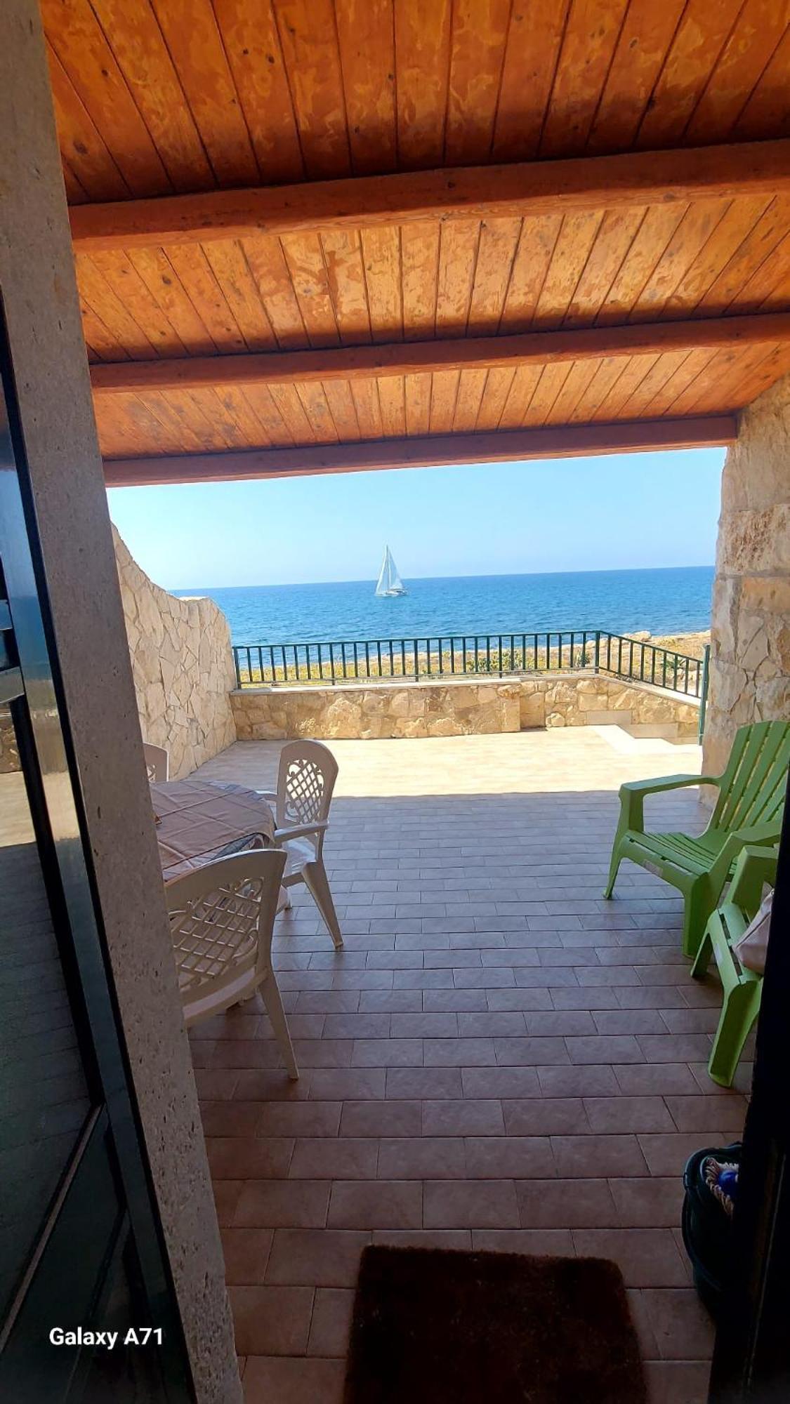 Вилла Casa Fronte Mare Puro Relax Кава д'Алига Экстерьер фото